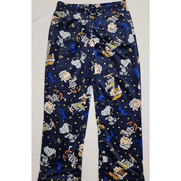 Snoopy mummified friends pajamas pants men's medium - Picture 1 of 7